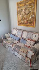 divano 3 posti 200cn foderato nuovo,ottime condizi