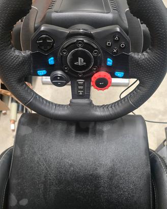 Postazione Playseat Logitech G29 ps4 ps5 pc