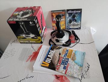 Logitech Extreme 3D Pro con BOX + Giochi + Doc.