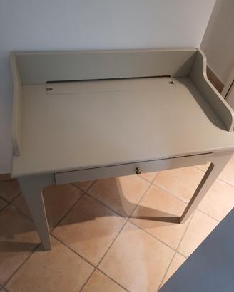 Scrivania vintage Ikea beige Lommarp 90x54 h 90