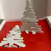 Set di 4 segnaposto Alessi albero di Natale