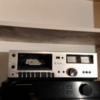 amplificatore e mangia cassette 