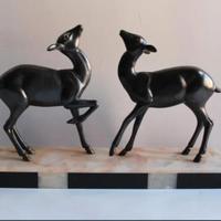 scultura 1940/40 Art Decò firmata  Ireneè Rochard