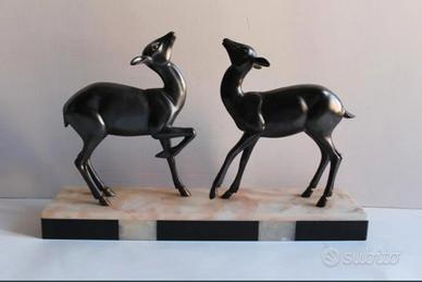 scultura 1940/40 Art Decò firmata  Ireneè Rochard