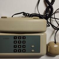Telefono fisso tipo Sirio Bianco brand SIP anni 90