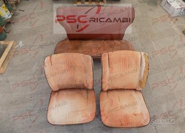 Sedili anteriori+panca posteriore Fiat 127 MK2