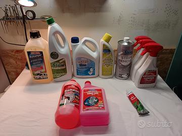 Camper, prodotti per la pulizia interna ed esterna