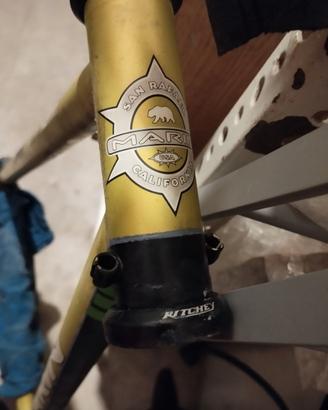 Telaio vintage acciaio team Marin usa