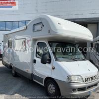 HYMER CAMP 544 GT Mansardato super compatto ideale