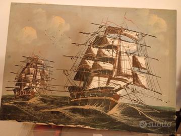 dipinto & grappolo d' Uva 