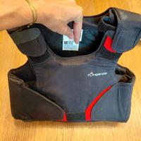 cap e gilet bambino per equitazione 