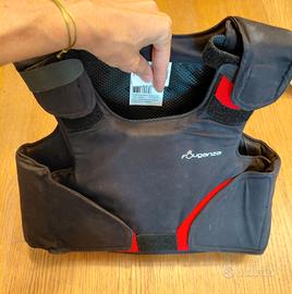 cap e gilet bambino per equitazione 