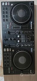 console dj numark + cuffie numark +mixer  weymic  