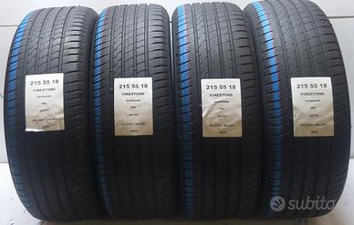 4 GOMME 215 55 18 FIRESTONE A1870