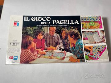 GIOCHI MB - Il gioco della Pagella vintage 1972