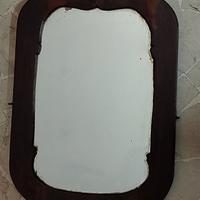 Specchio vintage in legno 54x36 cm