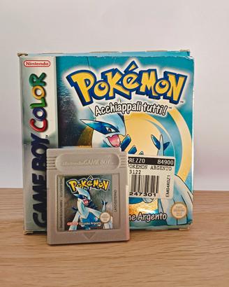 Pokemon versione argento gameboy completo