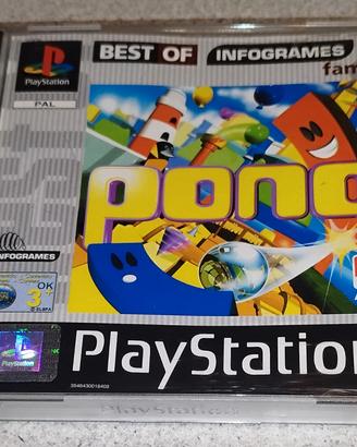 videogioco pong PS1 PlayStation 1