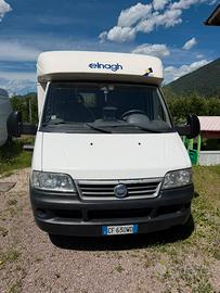 Camper ducato semi integrale con garage
