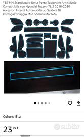 Tappetini antiscivolo cruscotto Hyundai Tucson 