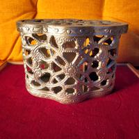 scatola  antica old Sheffield 