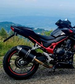 scarico Roadsitalia honda hornet 750 