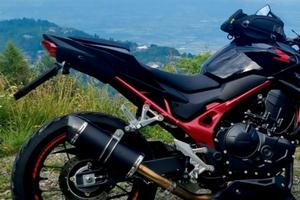 scarico Roadsitalia honda hornet 750 