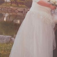 Abito da sposa colore avorio