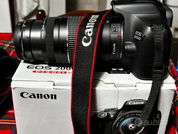 CANON EOS2000D  18/55mm LOTTO FILTRI E OBIETTIVI