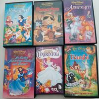 Videocassette Disney varie