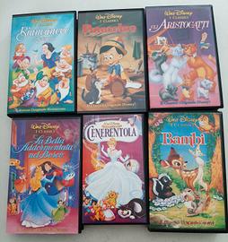 Videocassette Disney varie