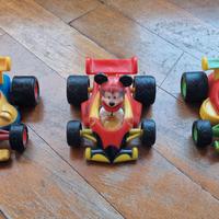 Disney topolino, paperino, zio paperone macchinine