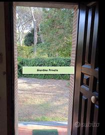 CASSIA LA GIUSTINIANA MONOLOCALE ARREDATO GiARDINO