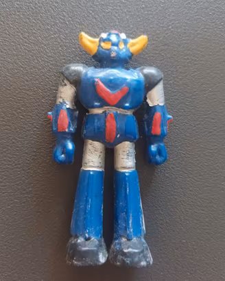 Robot Goldrake vintage anni '80 - gomma