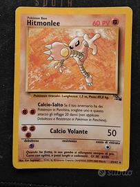 Pokémon Card Hitmonlee 22/62 Rara Ed. Fossil ITA