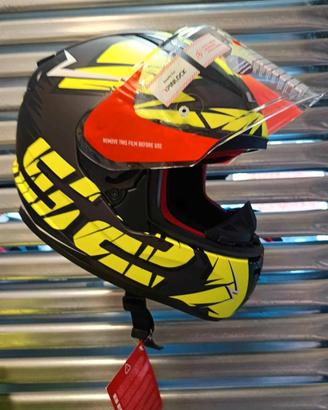 Casco Integrale Ls2 FF353 RAPID Cromo Nero/fluo XL