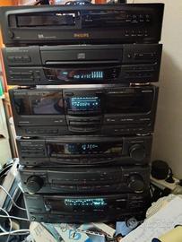Sistema Hi-Fi Kenwood/Philips con CD