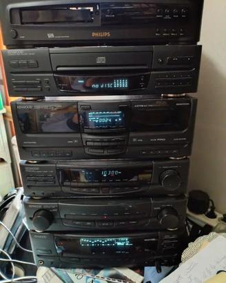 Sistema Hi-Fi Kenwood/Philips con CD