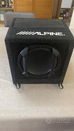Subwoofer Alpine SWE-815 RCA 300 W