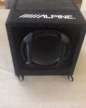 Subwoofer Alpine SWE-815 RCA 300 W