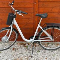 Bicicletta Askoll eb1 white/black-elettrica/assist