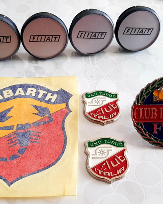 Materiale vario per Fiat Coupé, Uno Turbo e Jeep