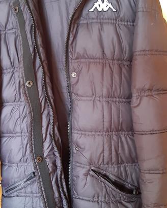 Piumino donna Robe di Kappa taglia xs grigio scuro