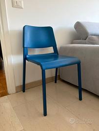Sedie IKEA blu – Come nuove (set da 2)