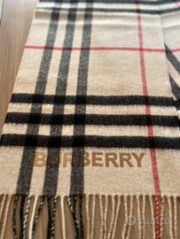 BURBERRY SCIARPA CACHEMERE