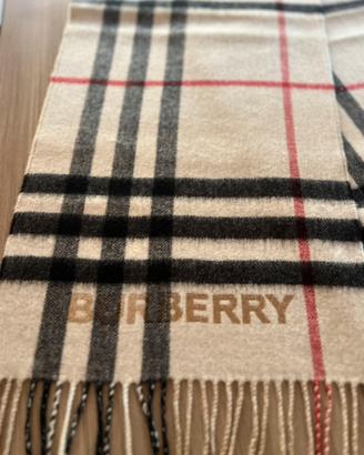 BURBERRY SCIARPA CACHEMERE