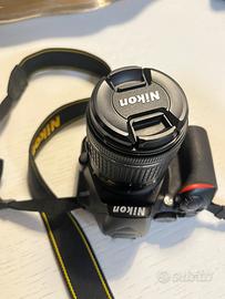 Nikon3500d+2 teleobiettivi +cavaletto+zainetto