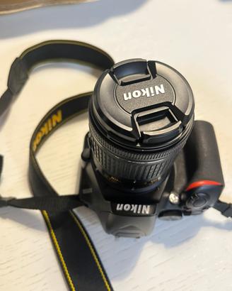 Nikon3500d+2 teleobiettivi +cavaletto+zainetto