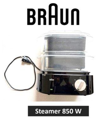 Braun, Steamer FS 5100, Black, 850 W, Type 3216