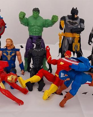 Supereroi Marvel e DC Comics collezione
